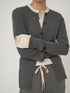 【 予約:10月上旬 】HENRY NECK LONG TEE /Y254-81110